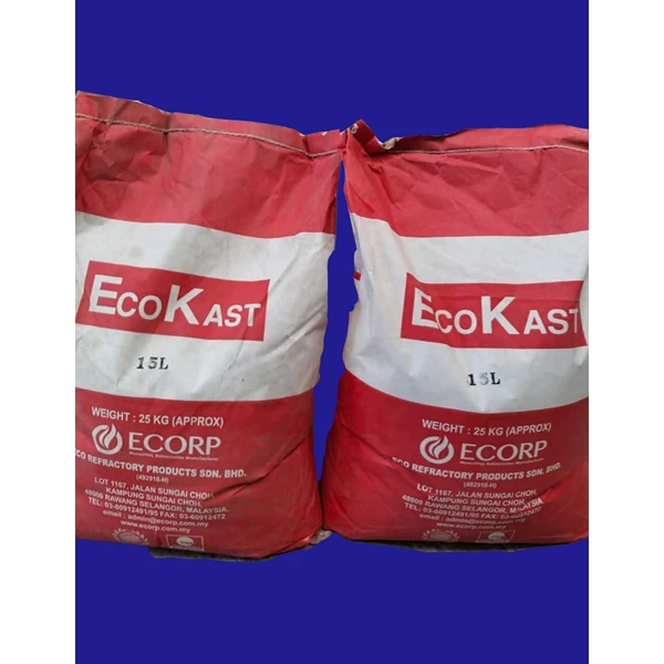 Refractory Castable Eco Kast L-15